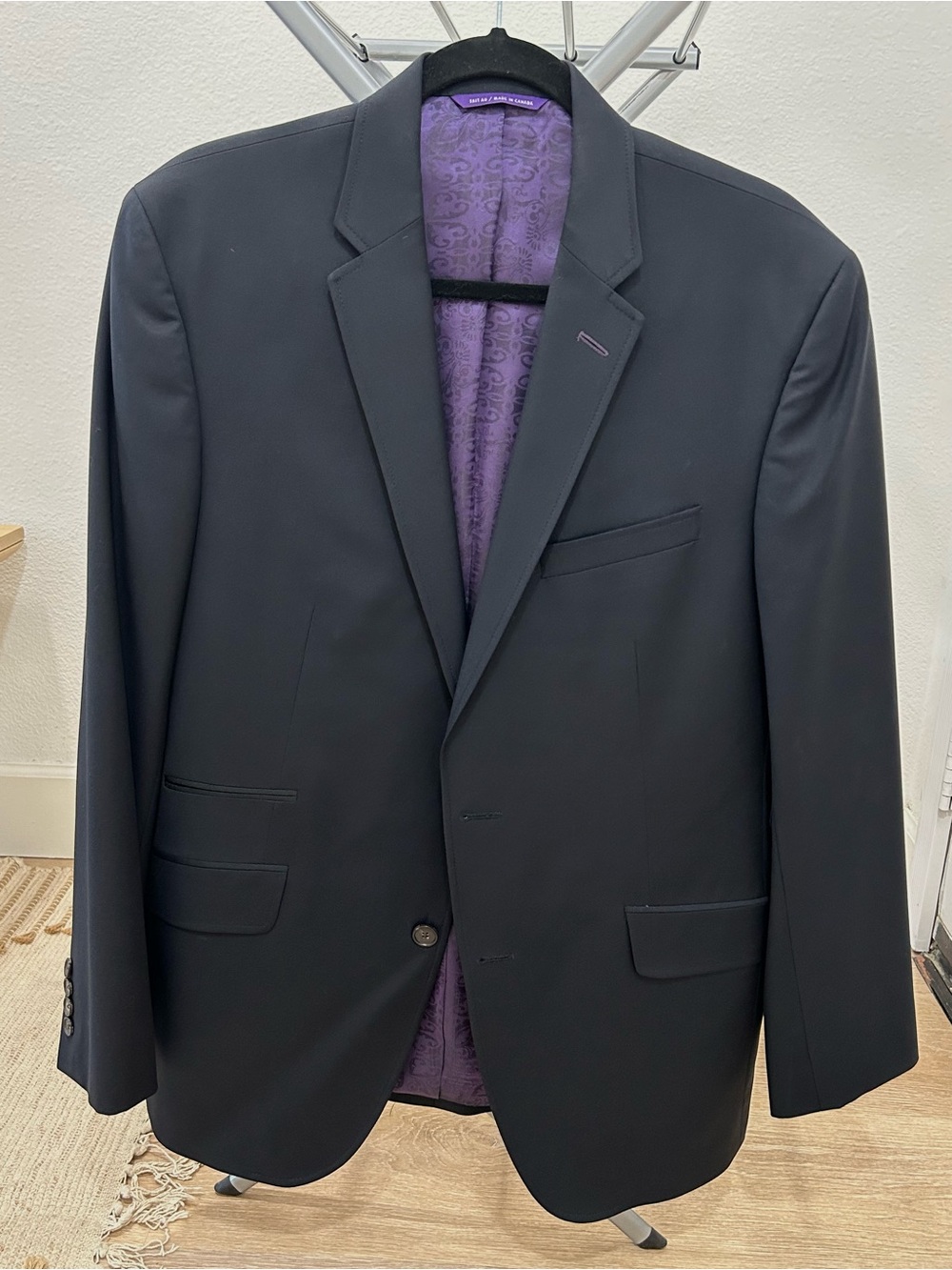 Men's TED BAKER Blazer with Purple Lining